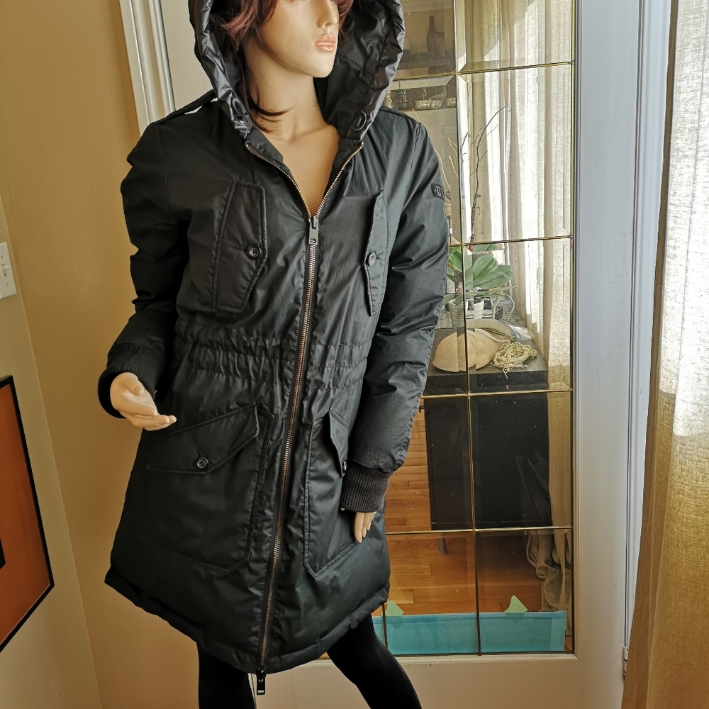 Diesel Long Duck Down Winter Coat Parka